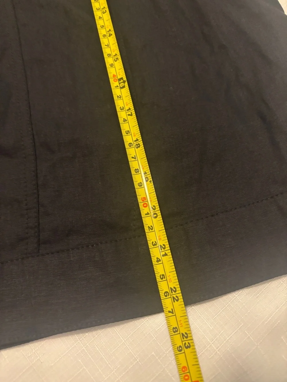 Casa Cabana Black Linen Blend Jacket SZ XL pearlized buttons casual vacay NWT - Picture 7 of 10